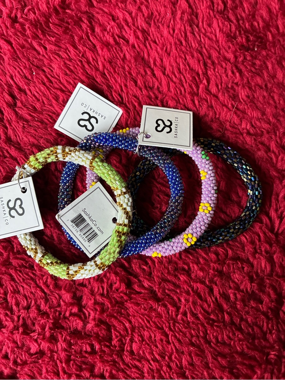 Sashka Co beaded bracelets-set of 4